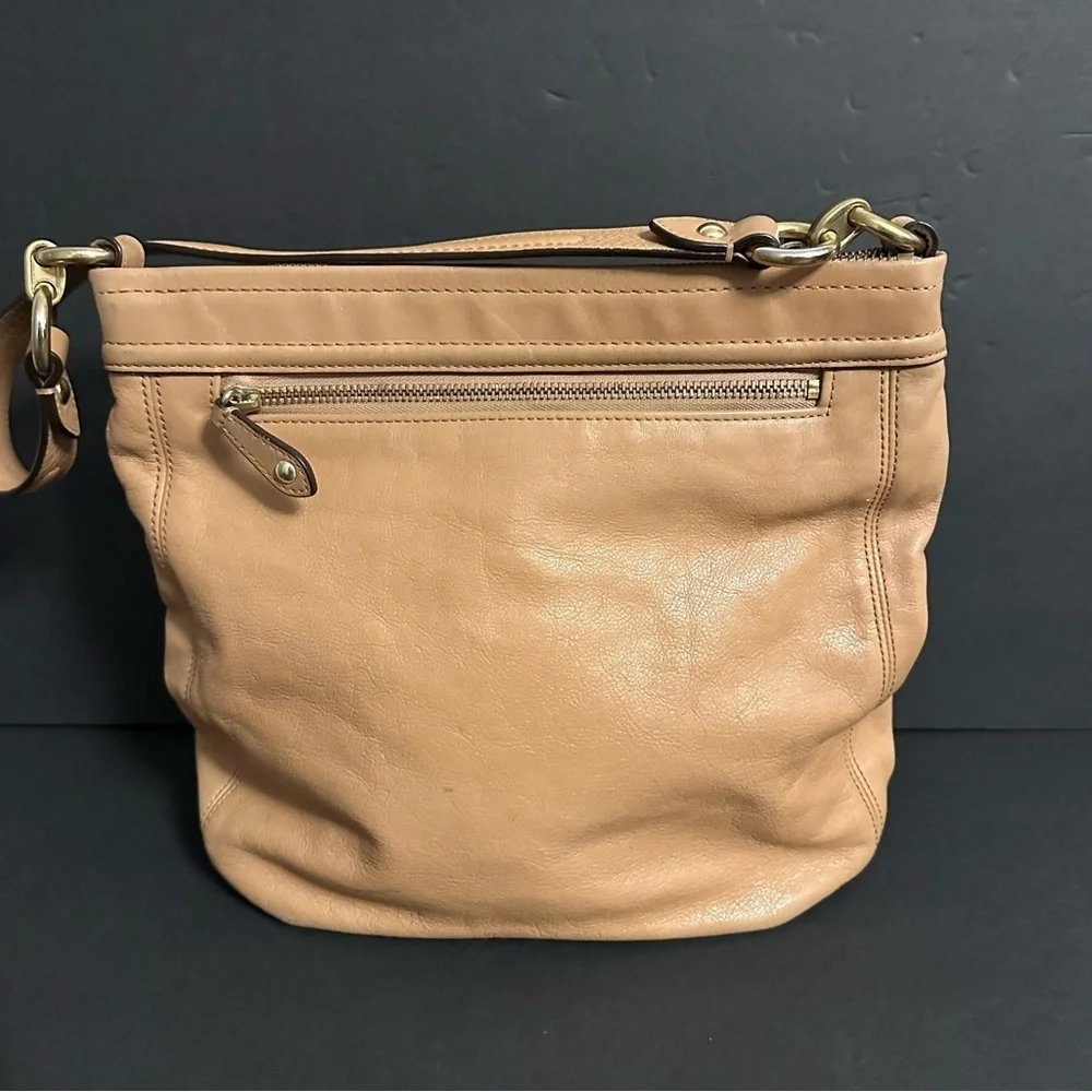 Coach Ashley Leather Hippie Bag